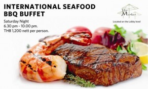 Seafood BBQ buffet @Hilton Hua Hin