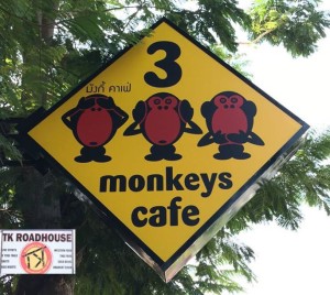 3 Monkeys Cafe, Khao Takiab, Hua Hin